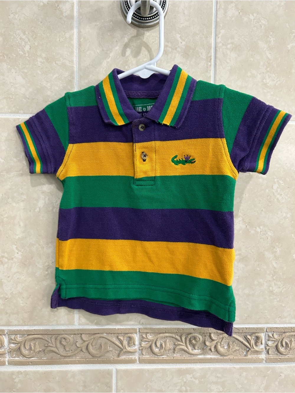 Me O Me Mardi Gras Polo Alligator King